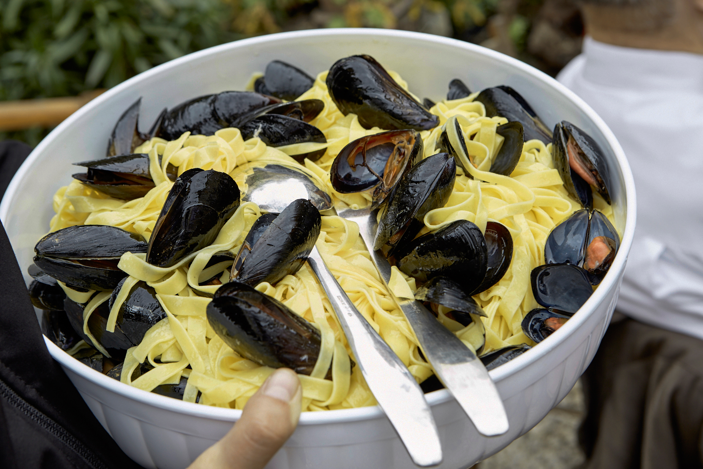 Fernandos pasta med blåmusslor | Recept - Zeta