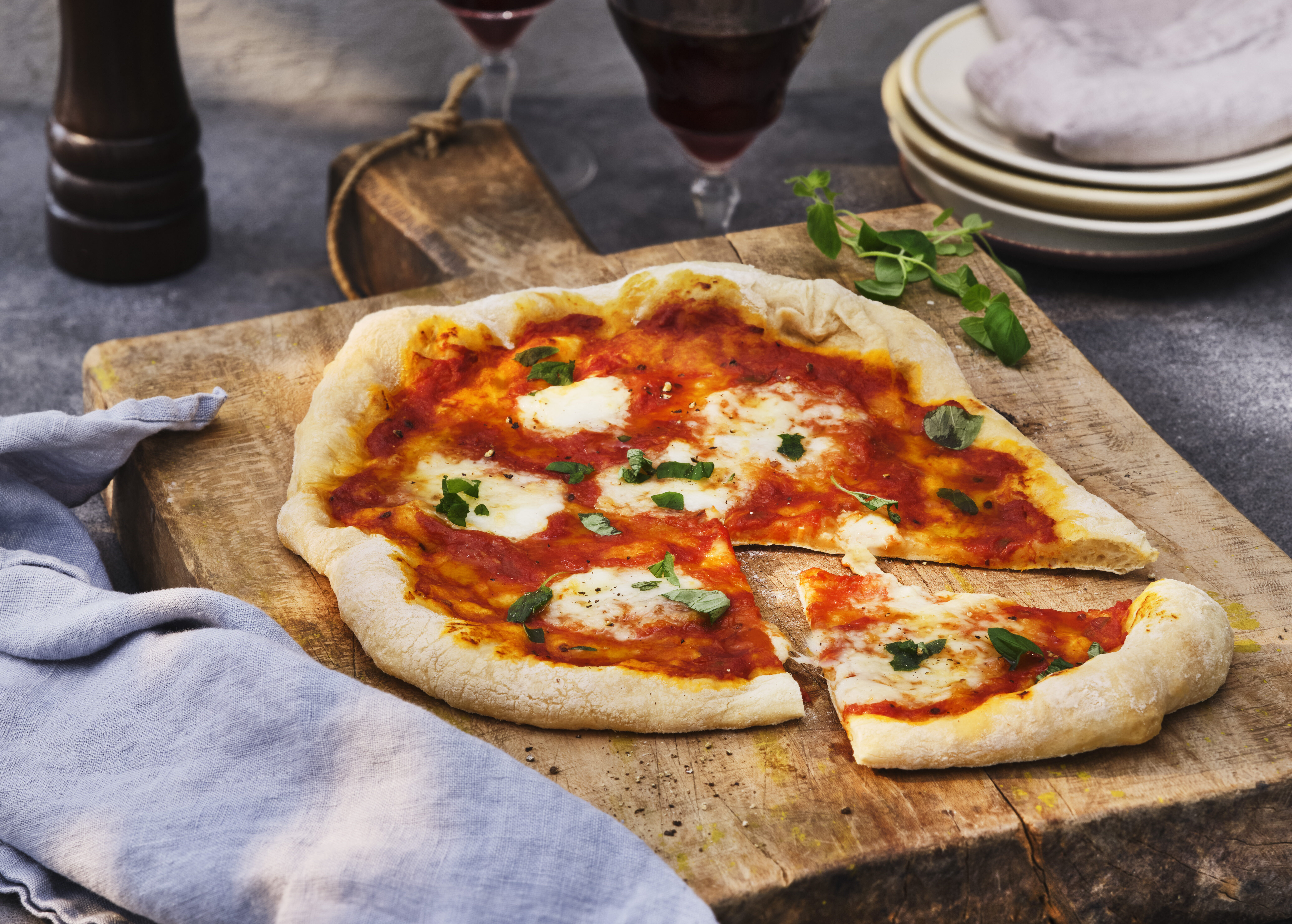 Recept från Zeta. Pizza Margherita