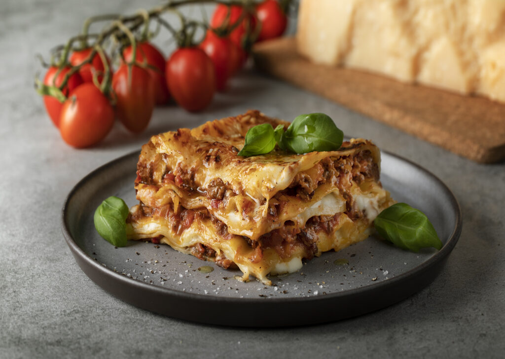 Recept från Zeta. Lasagne med mild bechamelsås