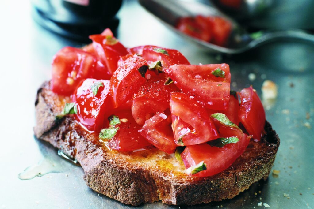 Bruschetta Med Tomat Recept Zeta